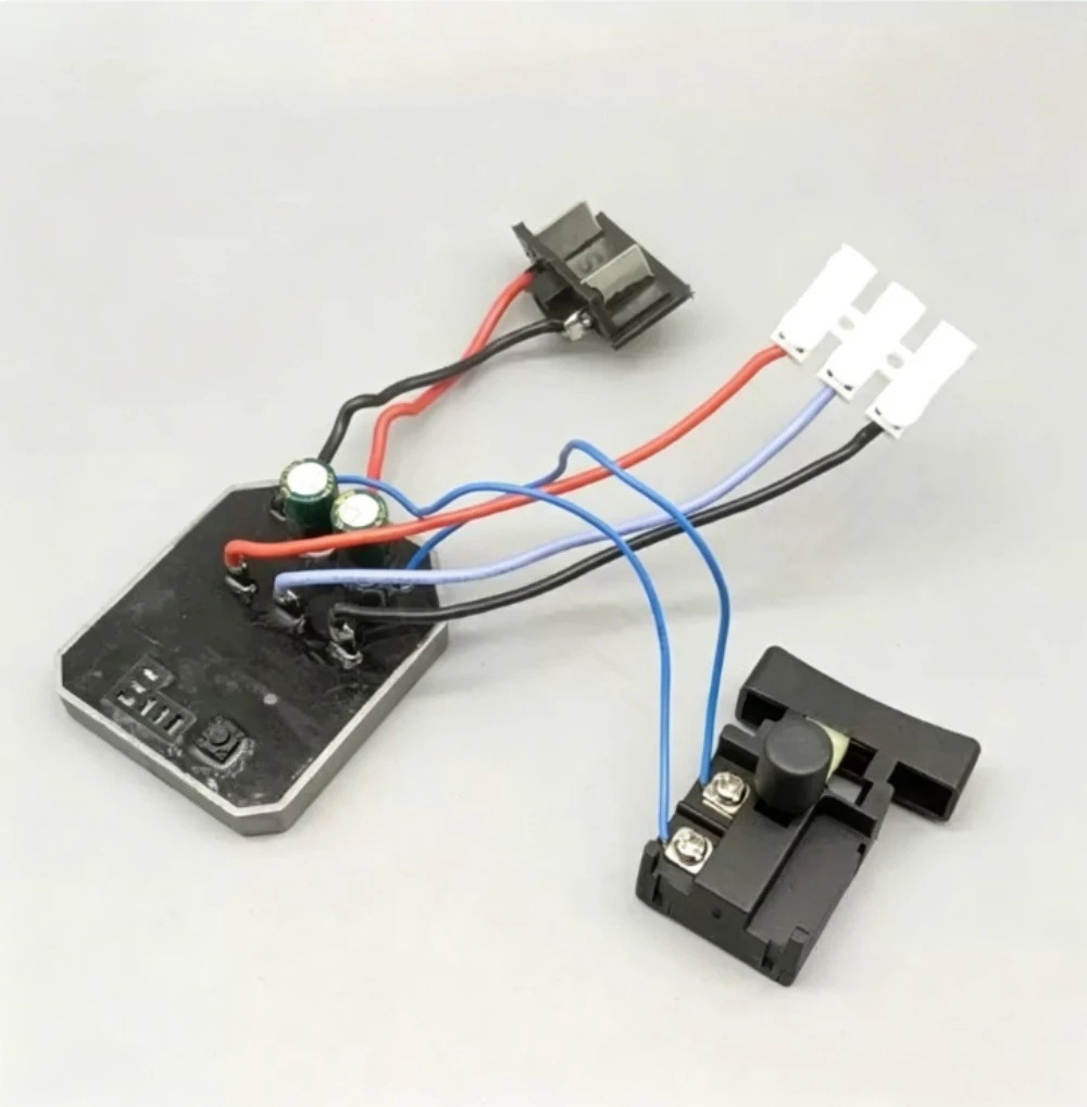 Brushless Angle Grinder Controller 21V Lithium Battery Control Board Switch Pin Assembly Installation-free Replacement
Brushless Angle Grinder Controller 21V Lithium Battery Control Board Switch Pin Assembly Installation-free Replacement