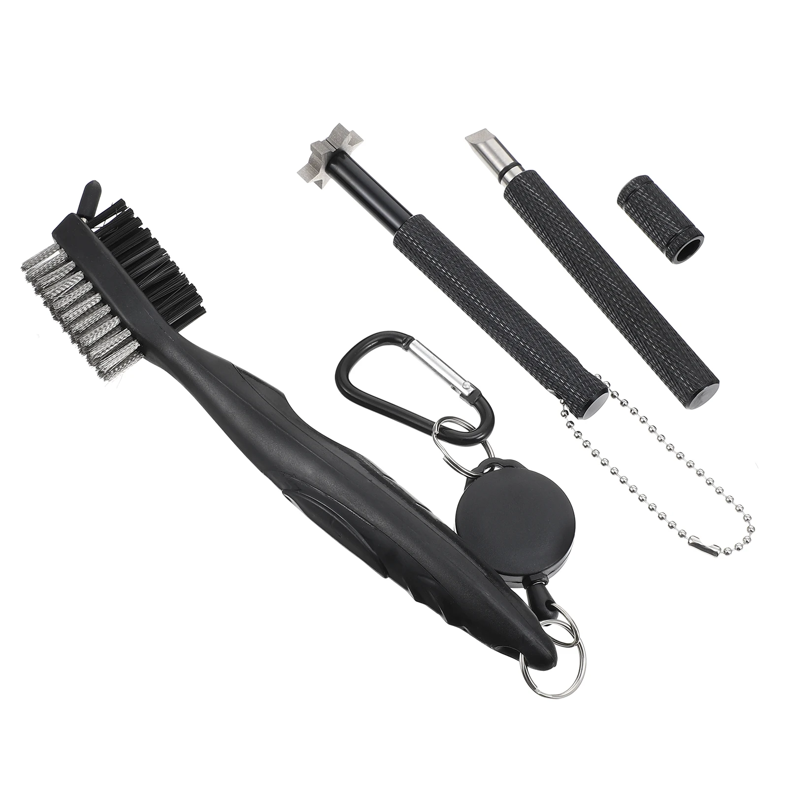 1 set Golf Club Cleaning Brush Double Sided ABS Zinc Alloy Golf Supplies Efficient Practical Cleaner Easy Maintenance
1 set Golf Club Cleaning Brush Double Sided ABS Zinc Alloy Golf Supplies Efficient Practical Cleaner Easy Maintenance