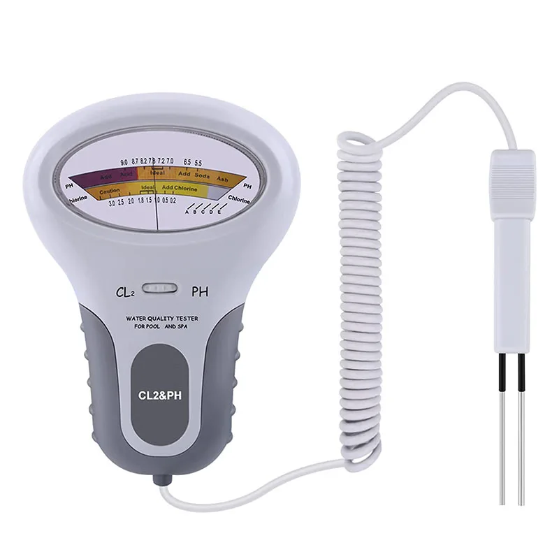 Portable Swimming Pool Water Tester 2 In 1 Digital PH Meter Chlorine Tester For Aquarium Spa Drinking Water Quality Analysis Too
Portable Swimming Pool Water Tester 2 In 1 Digital PH Meter Chlorine Tester For Aquarium Spa Drinking Water Quality Analysis Too