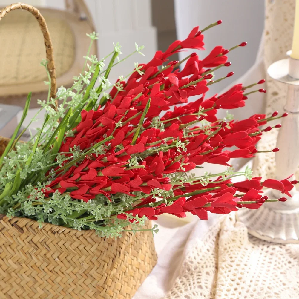 Artificial Flowers Faux Winter Jasmine Wedding Centerpiece Realistic Detailing Vivid Blooms Abundant Foliage Intricate Petals
Artificial Flowers Faux Winter Jasmine Wedding Centerpiece Realistic Detailing Vivid Blooms Abundant Foliage Intricate Petals