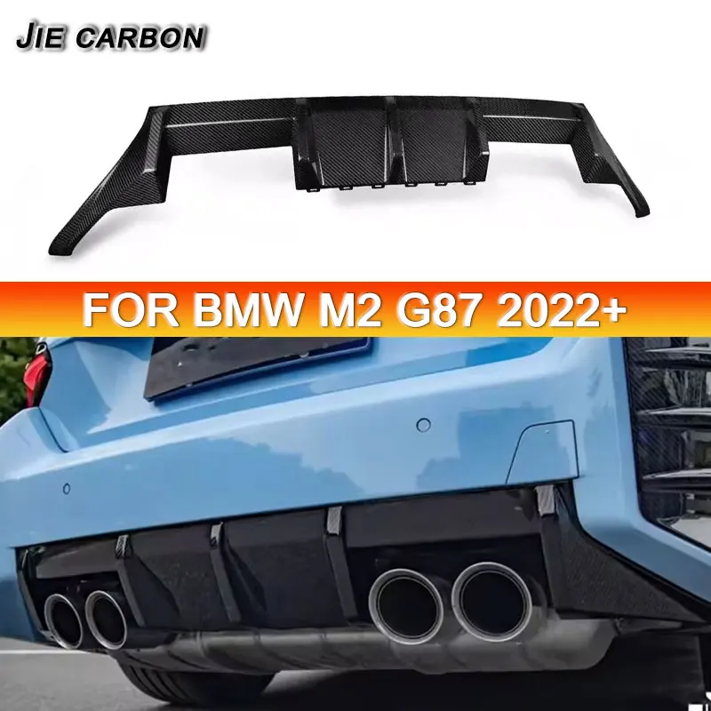For BMW M2 G87 2023+Carbon Fibre Car Rear Bumper Lip Side Diffuser Spoiler Splitter Rear Lip Tuning Body Parts
For BMW M2 G87 2023+Carbon Fibre Car Rear Bumper Lip Side Diffuser Spoiler Splitter Rear Lip Tuning Body Parts