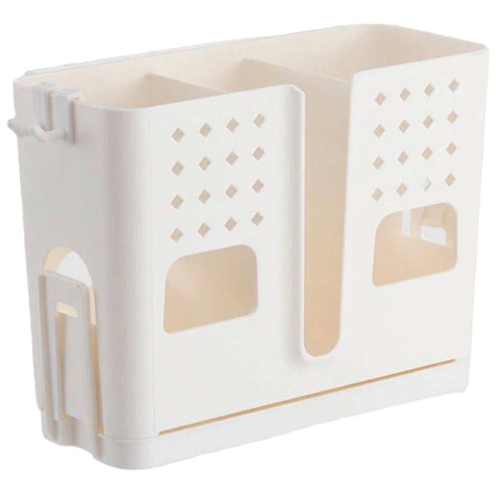Wall Mount Holder White Kitchen Spoon Chopstick Storage Utensil Holder For Drain Utensil Rack for Smooth Walls
Wall Mount Holder White Kitchen Spoon Chopstick Storage Utensil Holder For Drain Utensil Rack for Smooth Walls