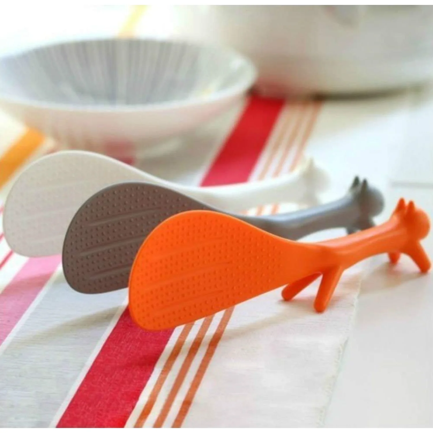 Rice Paddle 3PCS Lovely Squirrel Shape Standing Spoon, Rice Paddle,Non-stick Rice Paddle Spoon Creative Household ,Stick and Hea
Rice Paddle 3PCS Lovely Squirrel Shape Standing Spoon, Rice Paddle,Non-stick Rice Paddle Spoon Creative Household ,Stick and Hea