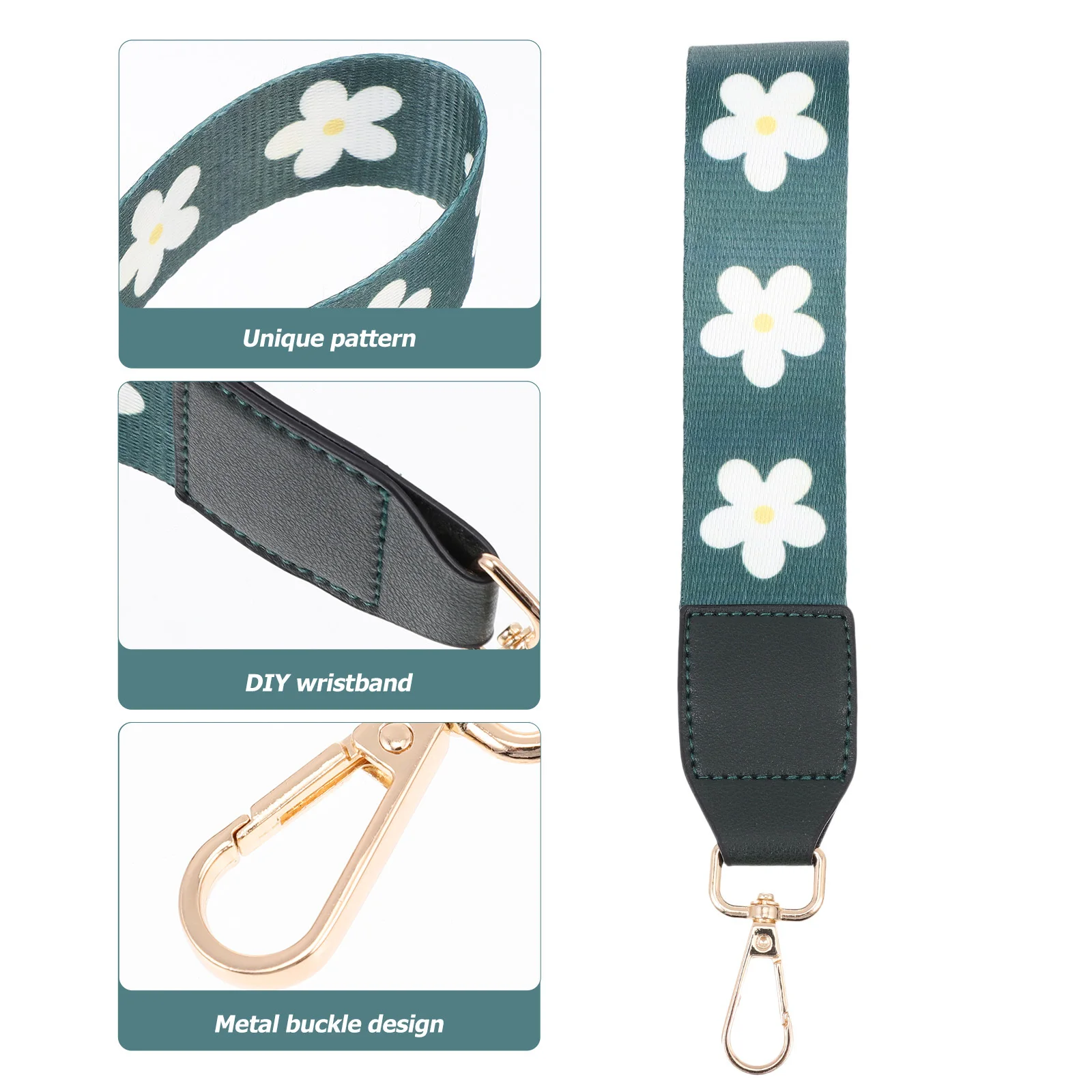 Polyester DIY Flower Clutch Handbag Wrist Strap Durable Replacement Bag Lanyard for Wallet Small Bag Anti-Lost Strap 
Polyester DIY Flower Clutch Handbag Wrist Strap Durable Replacement Bag Lanyard for Wallet Small Bag Anti-Lost Strap