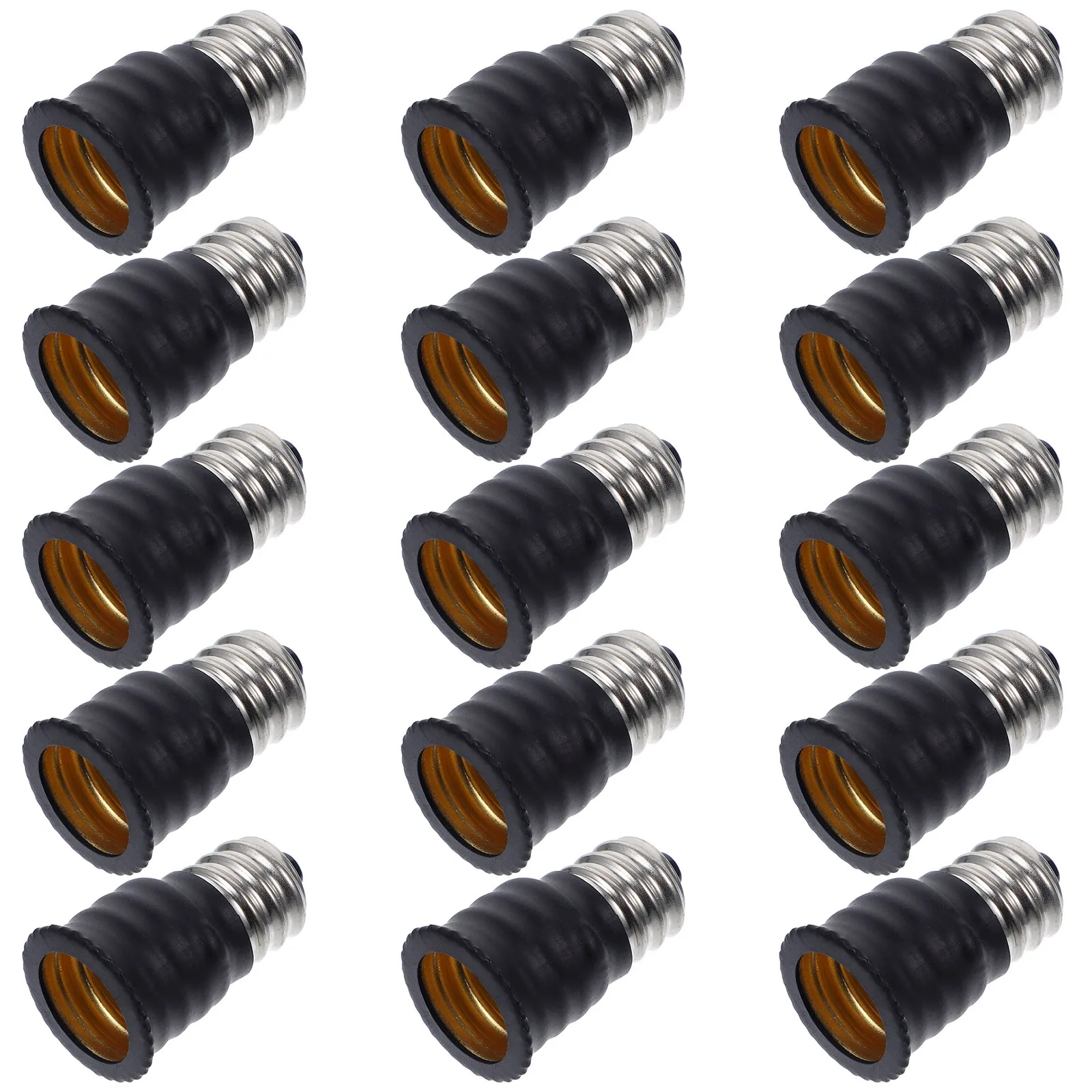 15Pcs Light Bulb Socket Adapter Converter High Thread Matching E12 to E14 Light Base Converter for Shops Garage Workshop
15Pcs Light Bulb Socket Adapter Converter High Thread Matching E12 to E14 Light Base Converter for Shops Garage Workshop