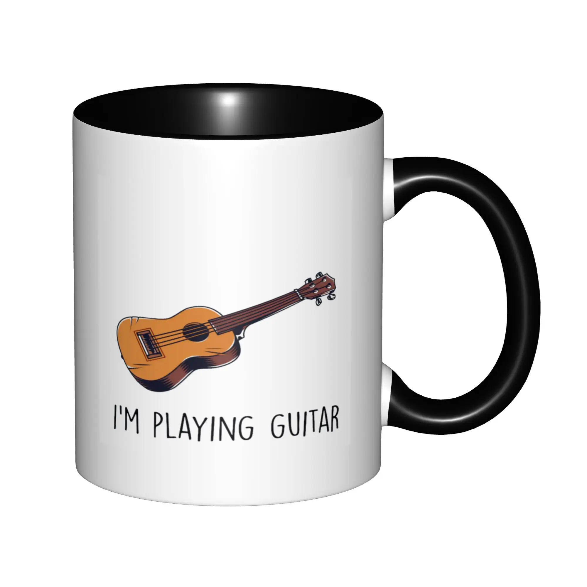 I'm Playing Guitar Mugs With Black Handle Birthday Coffee Mugs Ceramic Tea Cups 11oz
I'm Playing Guitar Mugs With Black Handle Birthday Coffee Mugs Ceramic Tea Cups 11oz