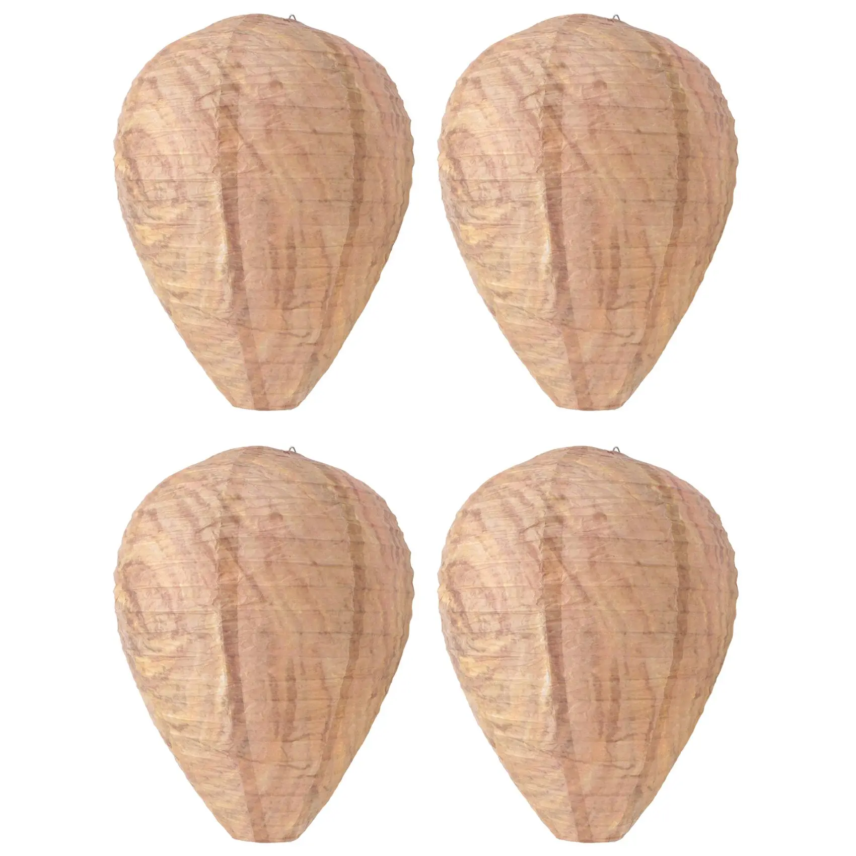 ABUP-4PCS Wasp Nest,Decoy Hanging Fake Wasp Nest Paper Decoy Safe Fake Trap Effective Eco Friendly Paper Wasp Nest For Garden
ABUP-4PCS Wasp Nest,Decoy Hanging Fake Wasp Nest Paper Decoy Safe Fake Trap Effective Eco Friendly Paper Wasp Nest For Garden