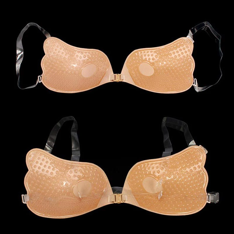 Invisible Strapless Adhesive Stick Bra Strapless Push Up Bras Women Sexy Backless Lingerie Seamless Silicone Bralette Underwear
Invisible Strapless Adhesive Stick Bra Strapless Push Up Bras Women Sexy Backless Lingerie Seamless Silicone Bralette Underwear