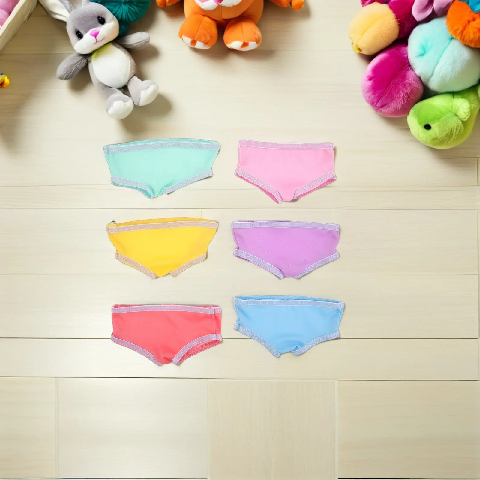 6Pcs Reusable Diapers Underpants Elastic for 18 Inch Baby Newborn Dressing Clothing Accessories Diapers Underpants
6Pcs Reusable Diapers Underpants Elastic for 18 Inch Baby Newborn Dressing Clothing Accessories Diapers Underpants