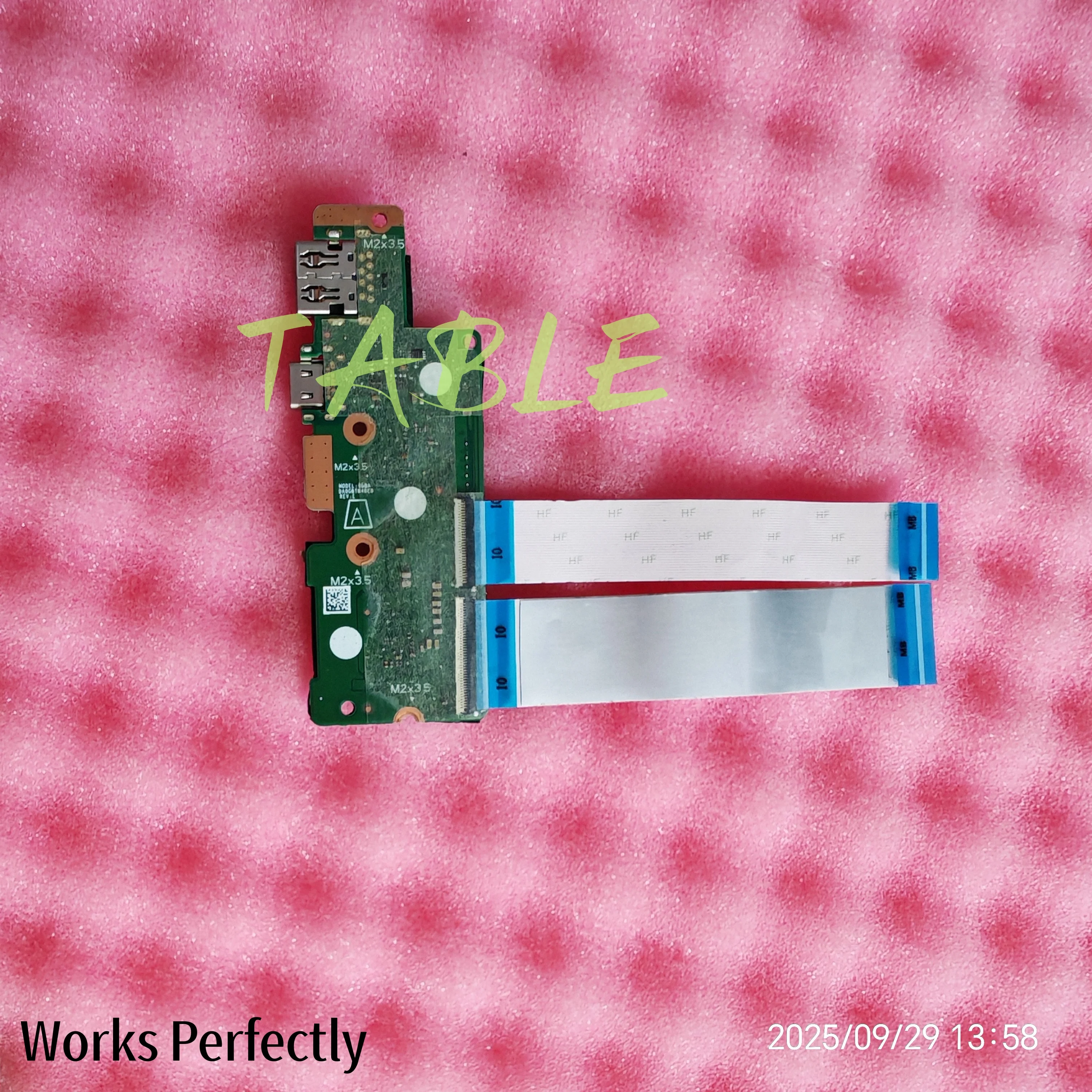 For HP CHROMEBOOK 14A-NA1043D USB BOARD W/ CABLES DA0GBTB46E0 M74071-001
For HP CHROMEBOOK 14A-NA1043D USB BOARD W/ CABLES DA0GBTB46E0 M74071-001