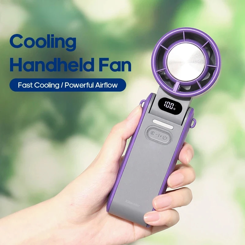 3600mAh Rechargeable Electric Handheld Fan 100 Speeds Adjustable Portable Outdoor Foldable Mini Air Cooling Turbo Fan w/ Lanyard
3600mAh Rechargeable Electric Handheld Fan 100 Speeds Adjustable Portable Outdoor Foldable Mini Air Cooling Turbo Fan w/ Lanyard