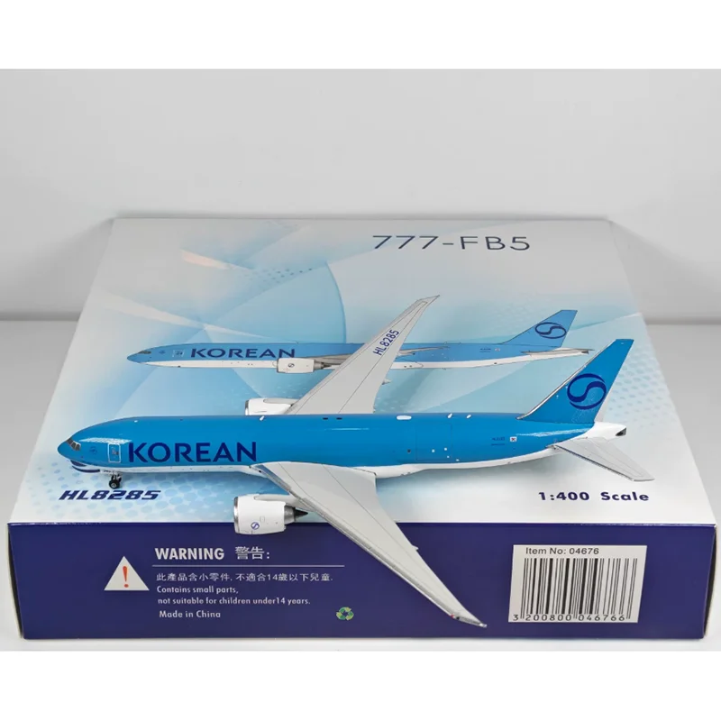 Phoenix 1/400 Scale Korean Air Cargo Aircraft B777-200F HL8285 Die-cast Alloy Aircraft Model Collectible Decorative Item
Phoenix 1/400 Scale Korean Air Cargo Aircraft B777-200F HL8285 Die-cast Alloy Aircraft Model Collectible Decorative Item