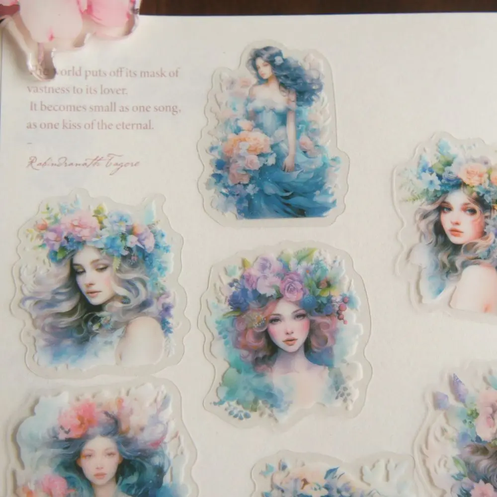 38pcs Yellow Purple Blue Beautiful Female Portrait Style PVC Sticker Scrapbooking DIY Gift Packing Label Decoration Tag
38pcs Yellow Purple Blue Beautiful Female Portrait Style PVC Sticker Scrapbooking DIY Gift Packing Label Decoration Tag
