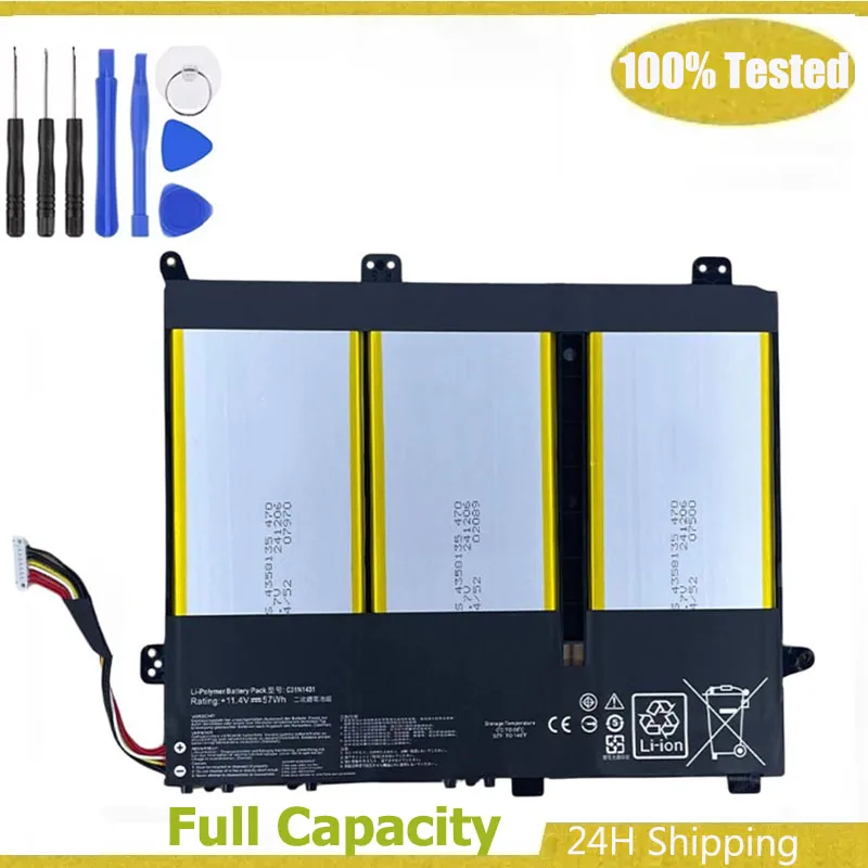 New Laptop Battery C31N1431 for ASUS EeeBook R416N R416S E403S E403SA E403NA E403N
New Laptop Battery C31N1431 for ASUS EeeBook R416N R416S E403S E403SA E403NA E403N