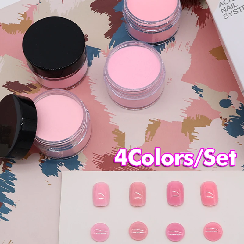 15g*4Colors Acrylic Powder Nude Pink Crystal Acrylic Nail Powder Extension/Dipping/Engraving Polymer Builder Powder Nail Supplie
15g*4Colors Acrylic Powder Nude Pink Crystal Acrylic Nail Powder Extension/Dipping/Engraving Polymer Builder Powder Nail Supplie
