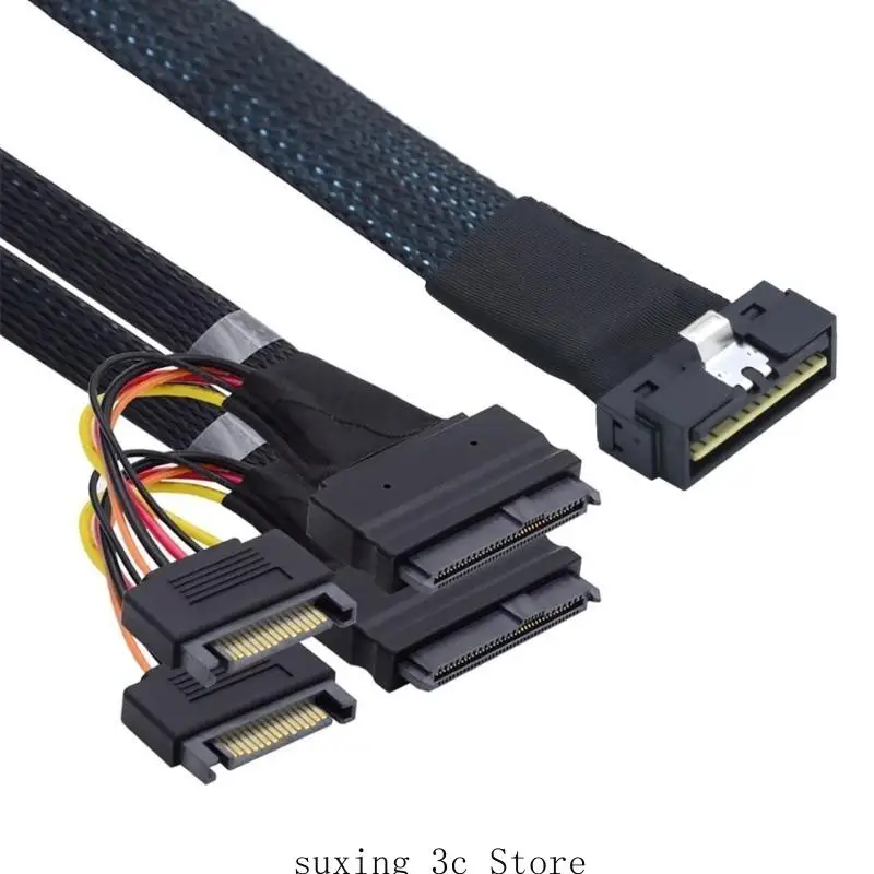 E8BE SFF 8654 8i до 2x SFF 8639 Адаптер с 15p SATAS Power NVME PCIE SSDS Кабель для стабильной передачи данных
E8BE SFF 8654 8i до 2x SFF 8639 Адаптер с 15p SATAS Power NVME PCIE SSDS Кабель для стабильной передачи данных