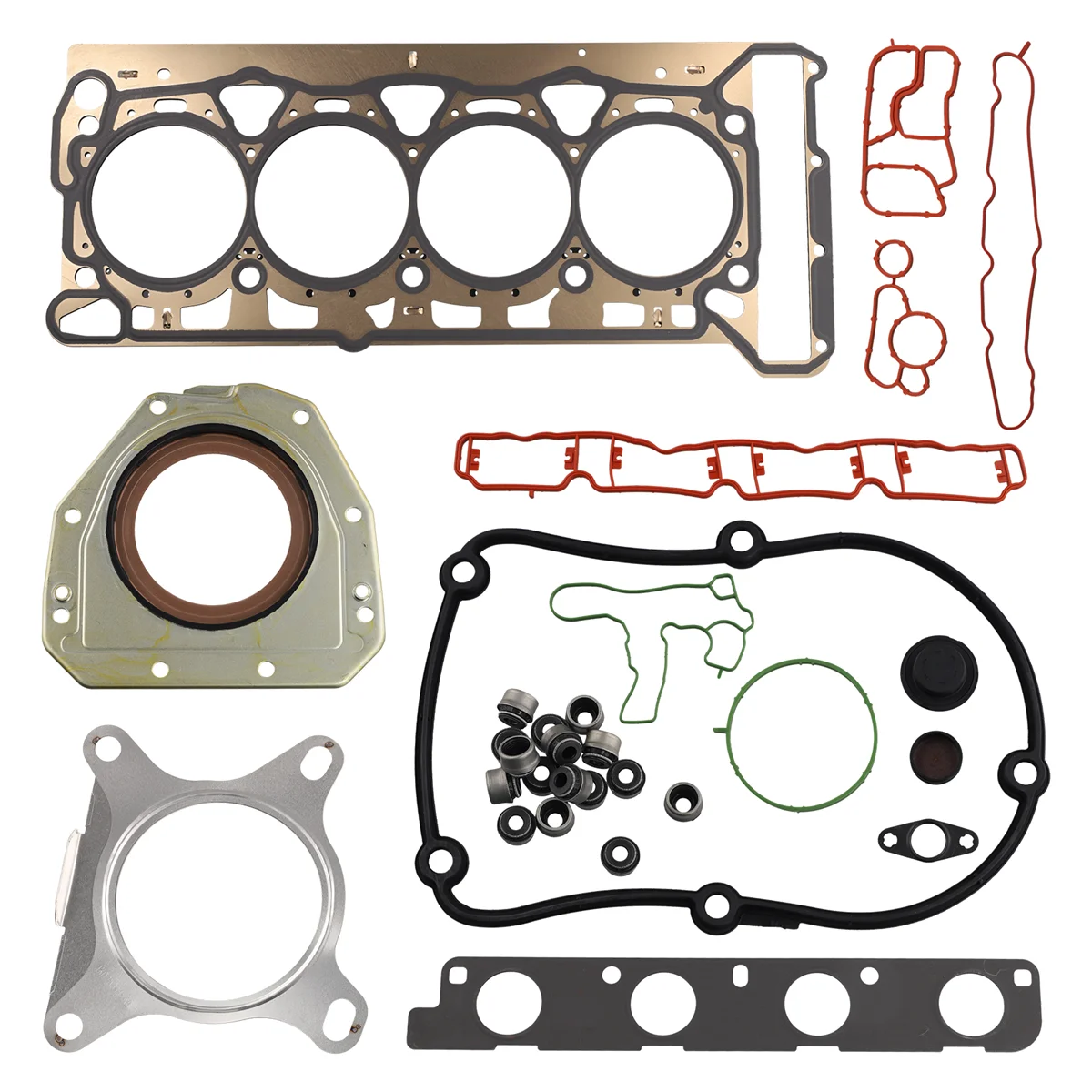 Automobile Engine Gasket Overhaul Repair Kit for VW Jetta Golf Passat Audi A4 Q5 06H198012
Automobile Engine Gasket Overhaul Repair Kit for VW Jetta Golf Passat Audi A4 Q5 06H198012