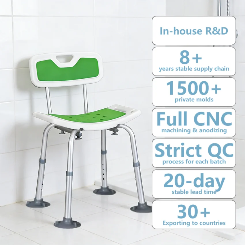 Simplywalk Aluminum Alloy 136KG Bath Shower Chair Portable Bathtub Senior People MDR CE Certification Framework Agreement
Simplywalk Aluminum Alloy 136KG Bath Shower Chair Portable Bathtub Senior People MDR CE Certification Framework Agreement
