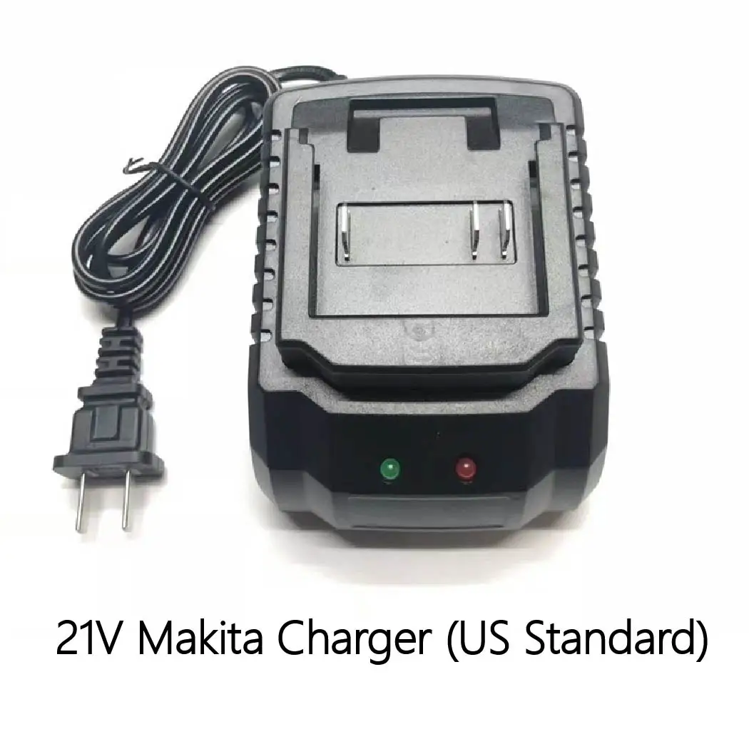 21V Universal Lithium Battery Charger Wall & Desktop Dual Use Replacement Charger Fit for Makita Dayi Style Power Tool Batteries
21V Universal Lithium Battery Charger Wall & Desktop Dual Use Replacement Charger Fit for Makita Dayi Style Power Tool Batteries