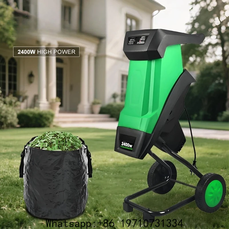 2400W High Power Electric Leaf Crusher Pruner Hand-Pushed Tree Tree Shredder Garden Tool Wood Shred Machine
2400W High Power Electric Leaf Crusher Pruner Hand-Pushed Tree Tree Shredder Garden Tool Wood Shred Machine