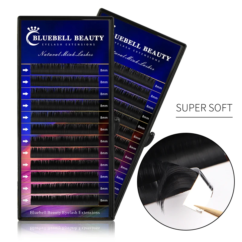Bluebell Beauty C/D Curl Classic Individual Eyelash Extensions Russian Volume Lashes Fluffy Premium Lashes Extensions
Bluebell Beauty C/D Curl Classic Individual Eyelash Extensions Russian Volume Lashes Fluffy Premium Lashes Extensions