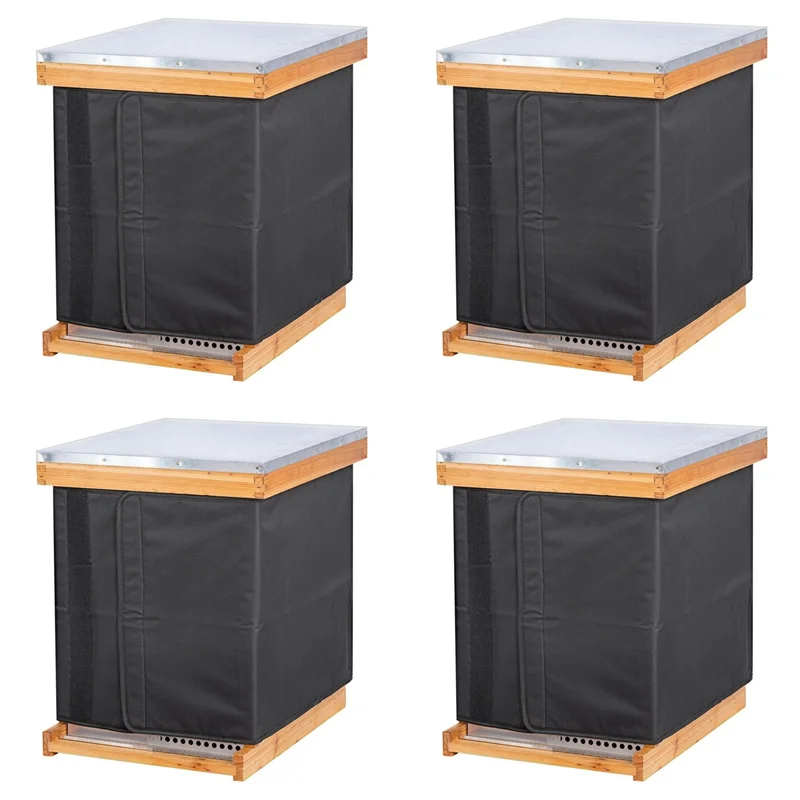 【TODAY-ONLY!】4X Winter Bee Hive Wrap For 8 And 10 Frame Beehives, Oxford Cloth Adjustable Beehive Wrap, Waterproof, Windproof
【TODAY-ONLY!】4X Winter Bee Hive Wrap For 8 And 10 Frame Beehives, Oxford Cloth Adjustable Beehive Wrap, Waterproof, Windproof