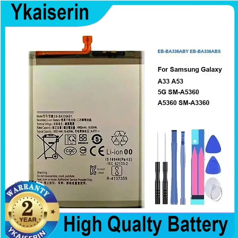 Battery for Samsung Galaxy A32 4G A325f A33 A53 5G SM-A5360 A40 2019 A405F A41 A415 A415F A42 A426 A32 A72 5G A326 A50 A505F
Battery for Samsung Galaxy A32 4G A325f A33 A53 5G SM-A5360 A40 2019 A405F A41 A415 A415F A42 A426 A32 A72 5G A326 A50 A505F