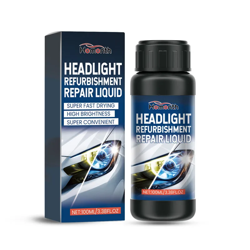 Car Headlight Renewal Fluid Sodium Bicarbonate Cleans Dust Pastes Protective Film Sands Oxidized Surface Applies Fluid Evenly
Car Headlight Renewal Fluid Sodium Bicarbonate Cleans Dust Pastes Protective Film Sands Oxidized Surface Applies Fluid Evenly