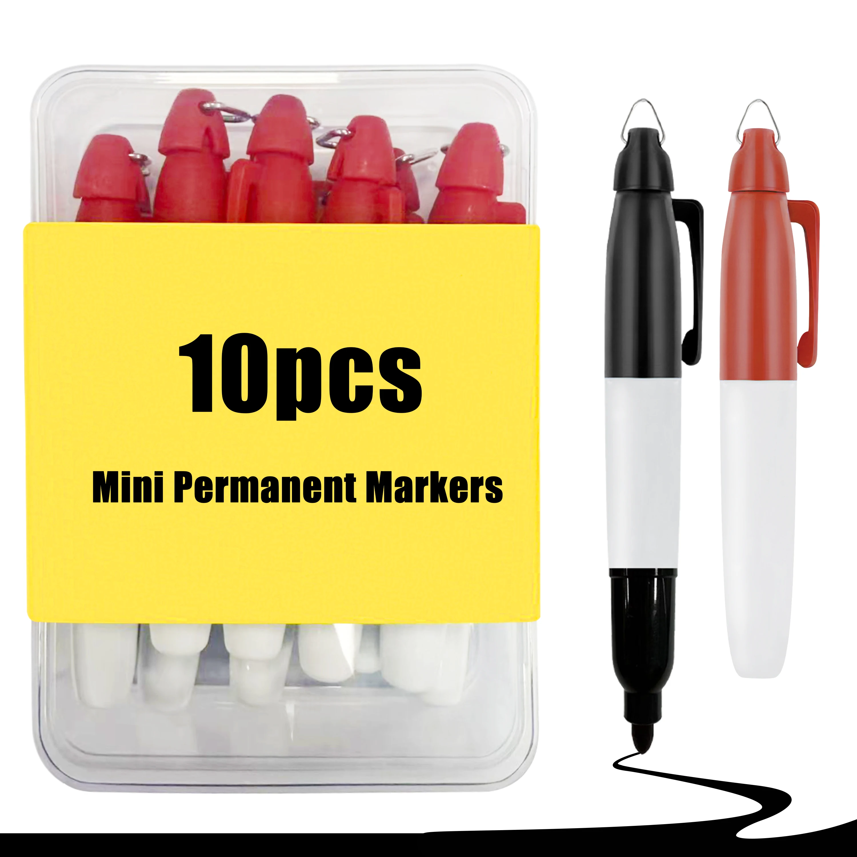 10 шт. специальный маркер для гольфа водонепроницаемый, не легко выцветает и легко носить с собой
10 шт. специальный маркер для гольфа водонепроницаемый, не легко выцветает и легко носить с собой