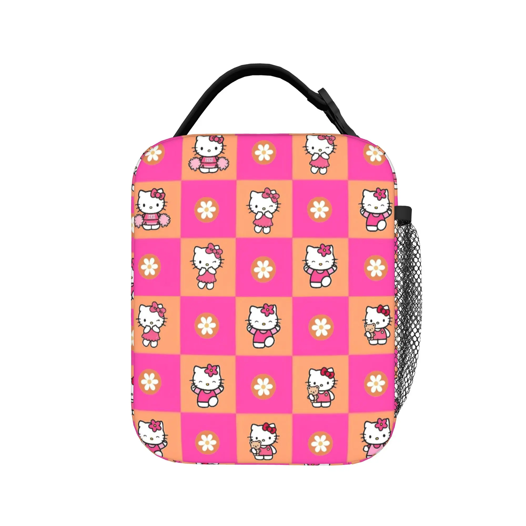 Pink Checkered Insulated Lunch Bags Cooler Bag Reusable,Lunch Container Helloo K-Kittys Leakproof Tote Lunch Box Food Handbags
Pink Checkered Insulated Lunch Bags Cooler Bag Reusable,Lunch Container Helloo K-Kittys Leakproof Tote Lunch Box Food Handbags