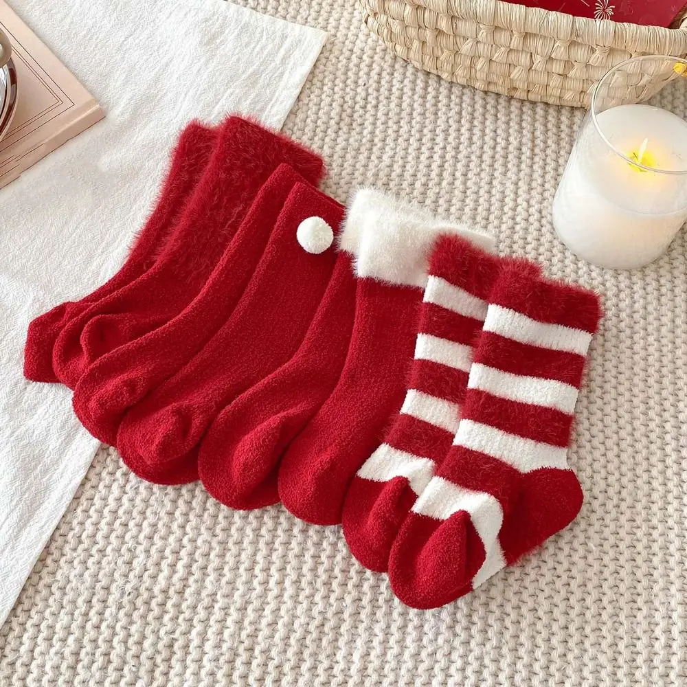 5Paits Cotton New Year Red Socks Stripe Good Luck Baby Plush Red Socks Floor Socks Infant Hosiery Toddle Tube Socks
5Paits Cotton New Year Red Socks Stripe Good Luck Baby Plush Red Socks Floor Socks Infant Hosiery Toddle Tube Socks