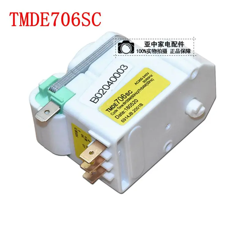 Mechanical Defrosting Timer for Refrigerator Parts TMDE706SC Refrigerator Defrosting Timer
Mechanical Defrosting Timer for Refrigerator Parts TMDE706SC Refrigerator Defrosting Timer