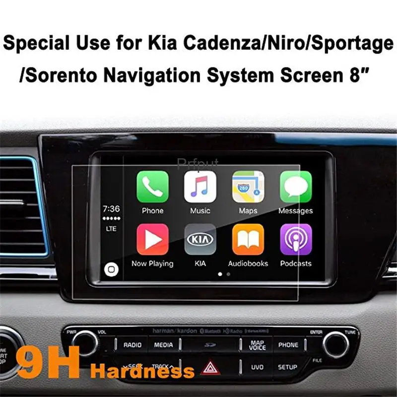 Автомобильный защитный экран из закаленного стекла для Kia Cadenza NIRO Sportage Sorento 2017-20198 дюйма
Автомобильный защитный экран из закаленного стекла для Kia Cadenza NIRO Sportage Sorento 2017-20198 дюйма