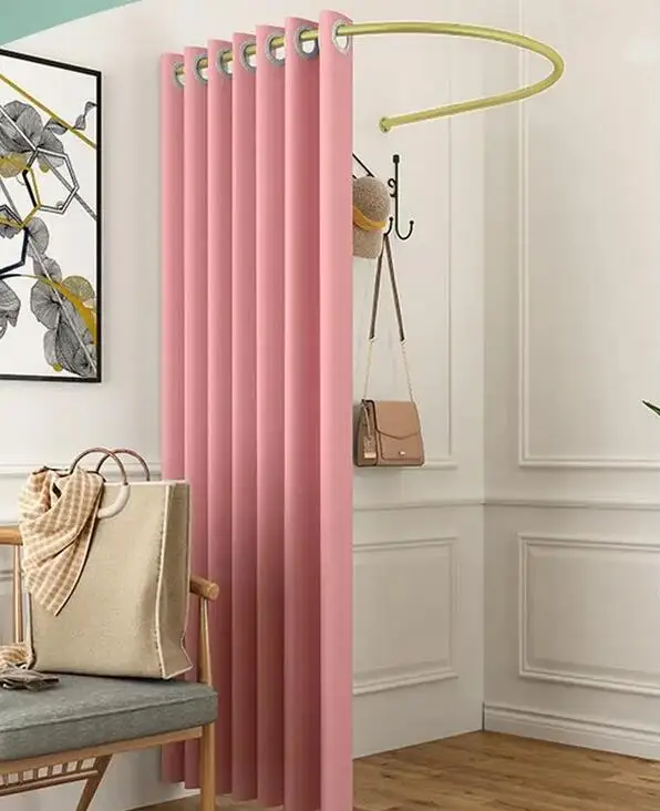 Fitting circle U-shaped pole changing room fitting room fitting rack pole clothing store curtain bracket
Fitting circle U-shaped pole changing room fitting room fitting rack pole clothing store curtain bracket