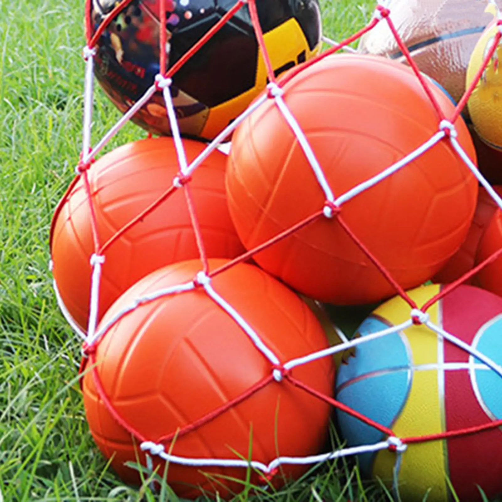 15pcs Ball Sports Net Bag Mesh Bag Holds 10-15 Balls For Basketball Football Volleyball Gym Stadium Sports Room Use
15pcs Ball Sports Net Bag Mesh Bag Holds 10-15 Balls For Basketball Football Volleyball Gym Stadium Sports Room Use