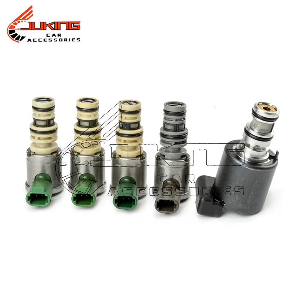 Genuine 5L40E Transmission Master Shift EPC TCC Lock Up Solenoids Control Valve Kit Set For Cadillac For GM For BMW Replacement
Genuine 5L40E Transmission Master Shift EPC TCC Lock Up Solenoids Control Valve Kit Set For Cadillac For GM For BMW Replacement