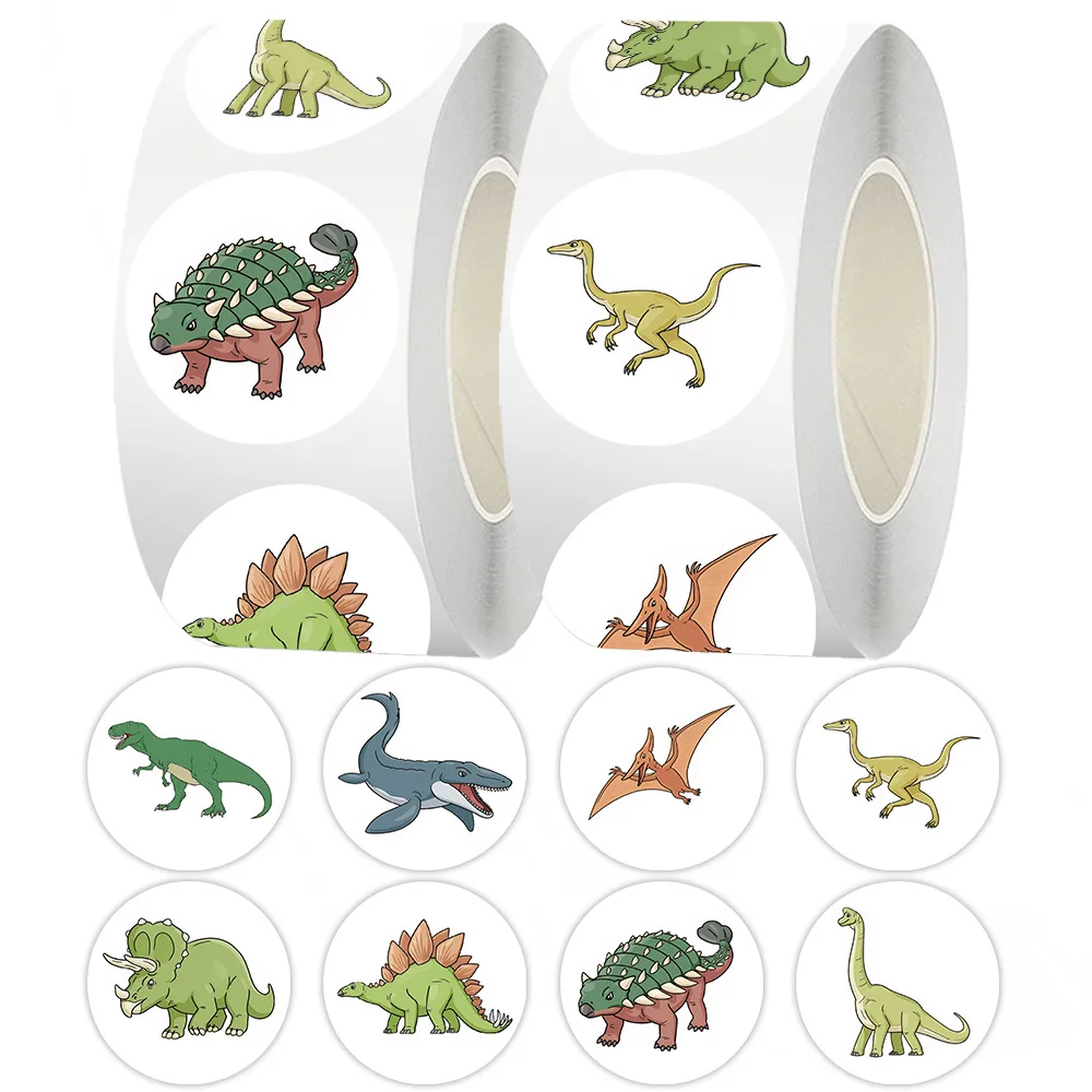 500 PCS dinosaur stickers roll-up stickers for phone cases laptops guitars luggage planner books and sealing stickers
500 PCS dinosaur stickers roll-up stickers for phone cases laptops guitars luggage planner books and sealing stickers
