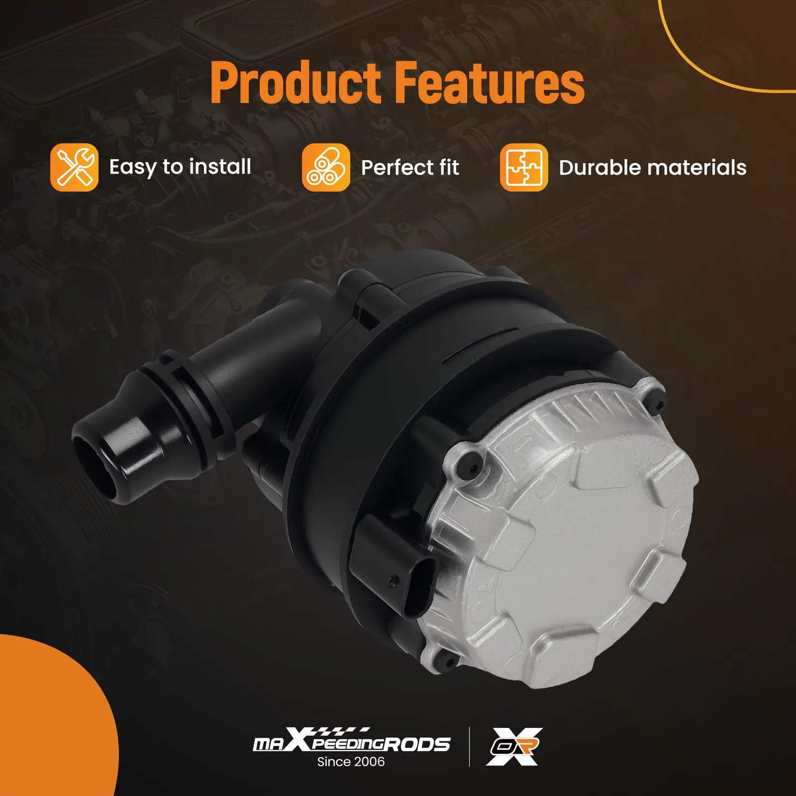 Electric Water Pump for Mercedes CLS/E-Class 2011-2024 A0392024115 0005001386
Electric Water Pump for Mercedes CLS/E-Class 2011-2024 A0392024115 0005001386