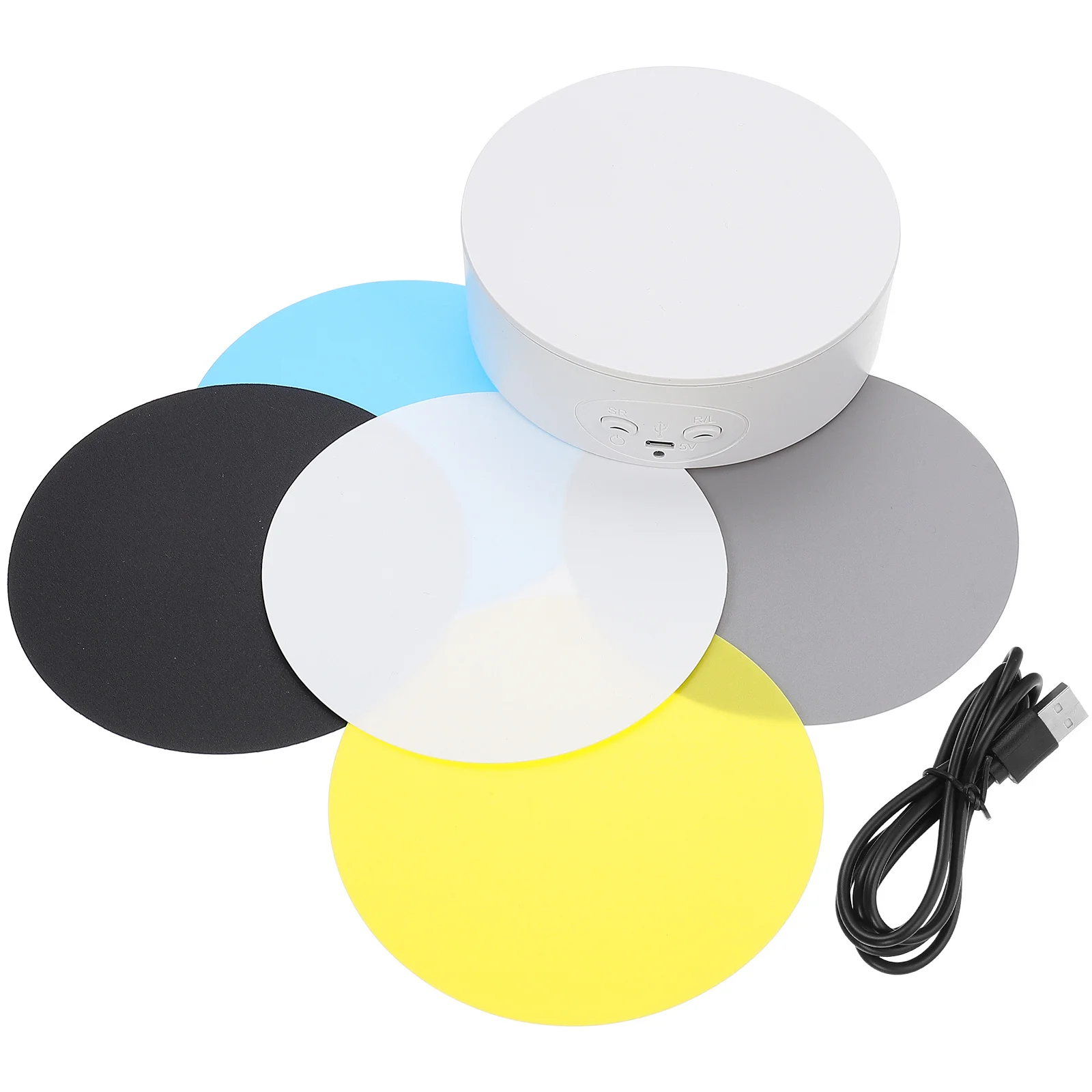 1 Set Of Panoramic For Jewelry Watch Phones Collectibles Multi-Function Turntable Stand Household Display Turner Desktop Display
1 Set Of Panoramic For Jewelry Watch Phones Collectibles Multi-Function Turntable Stand Household Display Turner Desktop Display