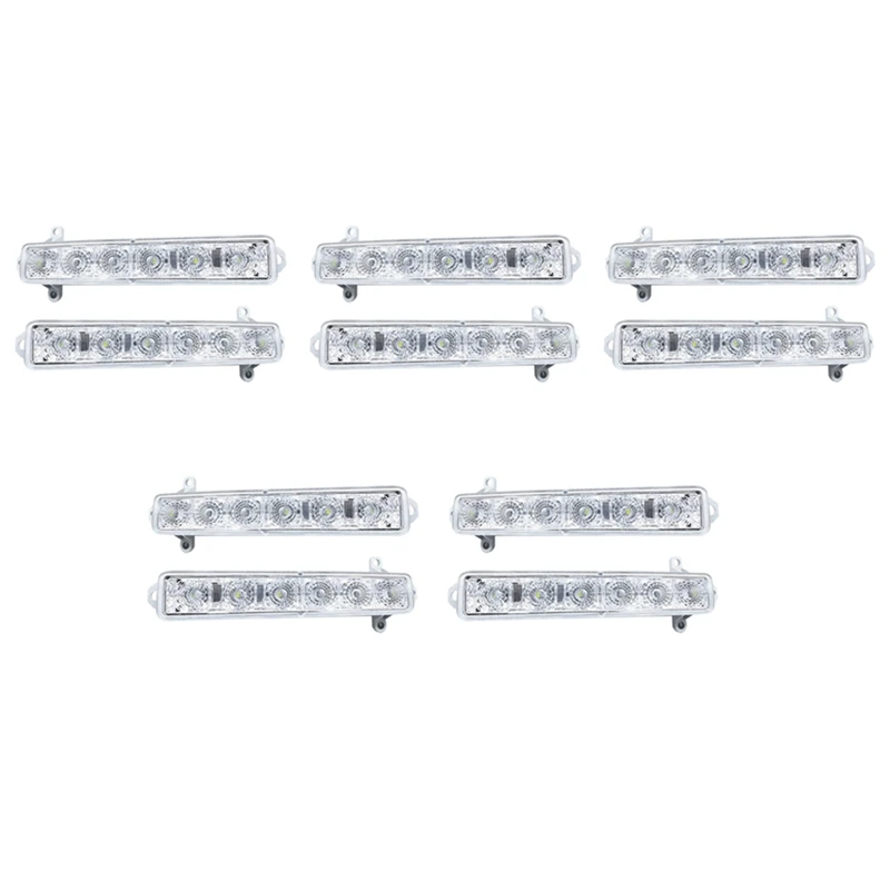 10X Car L+R LED DRL Fog Light For Citroen C1 06-17 Citroen C3 15-19 Auto Driving Lamp Daytime Running Light Bumper Lamp
10X Car L+R LED DRL Fog Light For Citroen C1 06-17 Citroen C3 15-19 Auto Driving Lamp Daytime Running Light Bumper Lamp