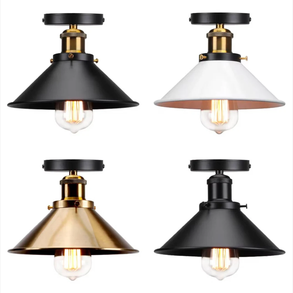 Industrial Wrought Iron Ceiling Light Vintage LED Flush Mount Ceiling Lamp for Living Room Kitchen Indoor Lighting lampara led
Industrial Wrought Iron Ceiling Light Vintage LED Flush Mount Ceiling Lamp for Living Room Kitchen Indoor Lighting lampara led