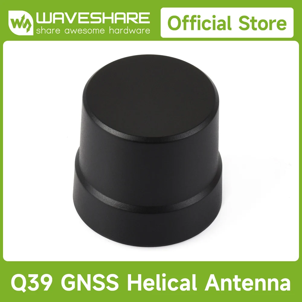 Waveshare GNSS L1+L2+L5 Multi-constellation, Multi-band Quadrifilar Helix Active High-Precision Positioning Antenna, SMA Connect
Waveshare GNSS L1+L2+L5 Multi-constellation, Multi-band Quadrifilar Helix Active High-Precision Positioning Antenna, SMA Connect