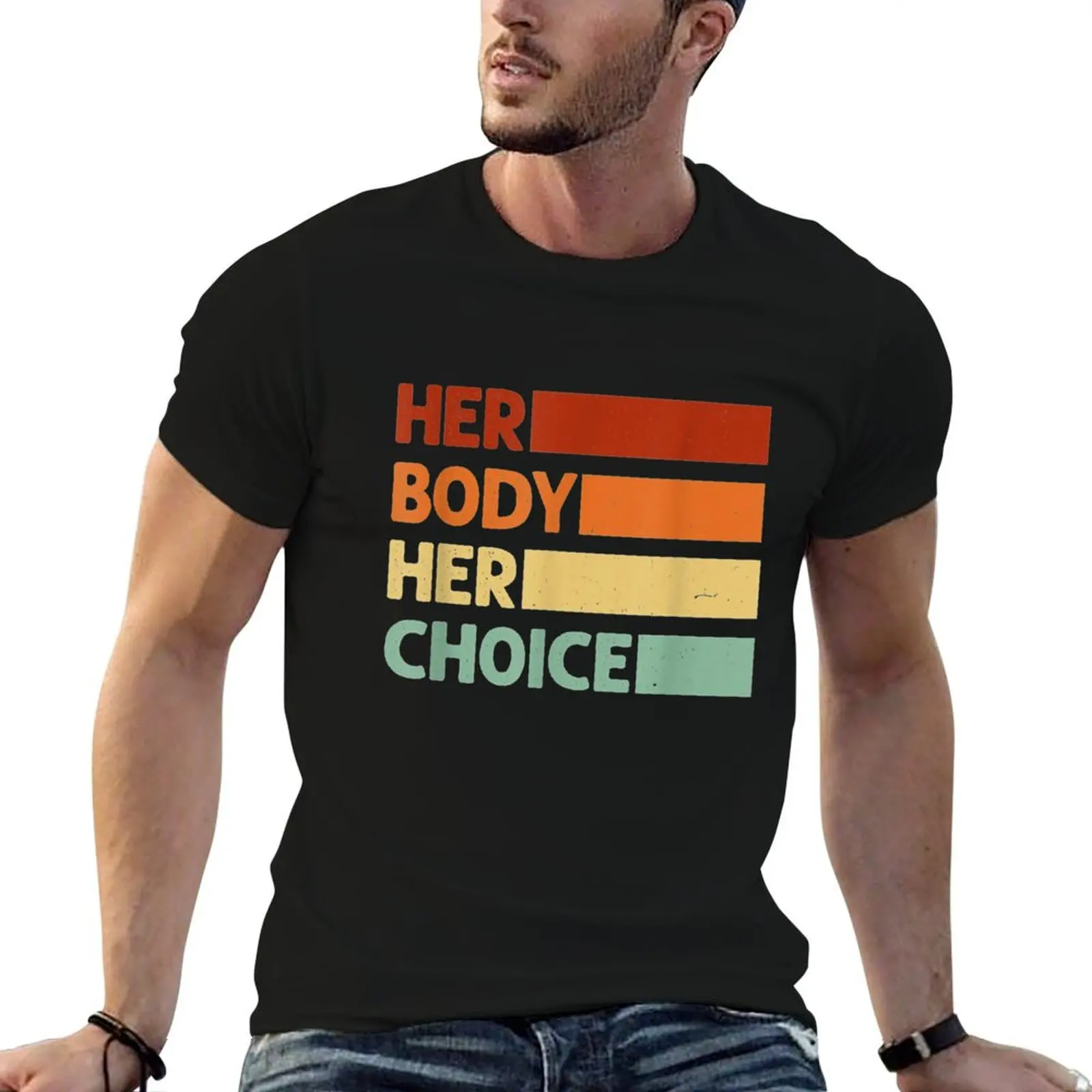 Vintage Pro Choice Her Body Her Choice Women's T-Shirt t shirts for man slim fit man t shirt graphic man t shirt summer T-shirt
Vintage Pro Choice Her Body Her Choice Women's T-Shirt t shirts for man slim fit man t shirt graphic man t shirt summer T-shirt