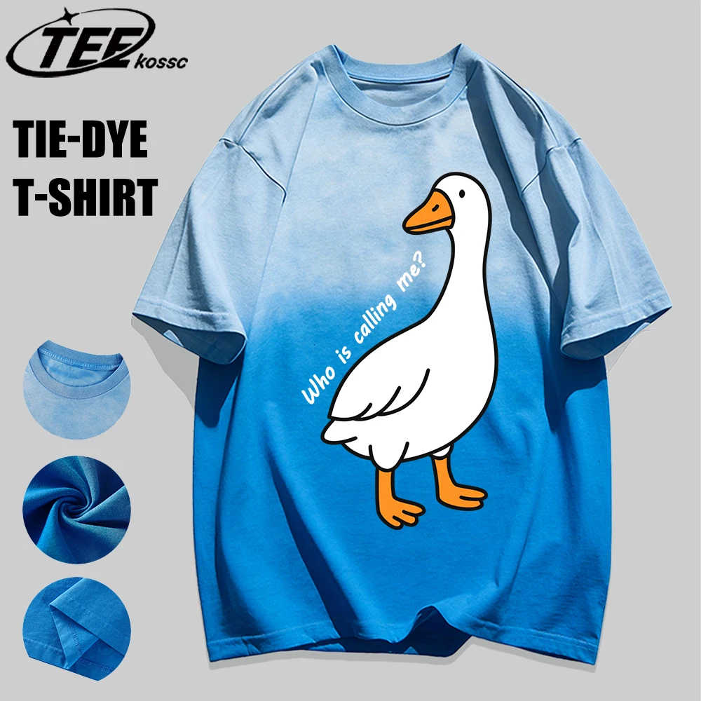 Who Is Calling Goose Printed Retro Male Tie-Dye T-Shirts Summer New Creative Short Sleeve Cotton Trendy Unisex O-Neck Tee
Who Is Calling Goose Printed Retro Male Tie-Dye T-Shirts Summer New Creative Short Sleeve Cotton Trendy Unisex O-Neck Tee