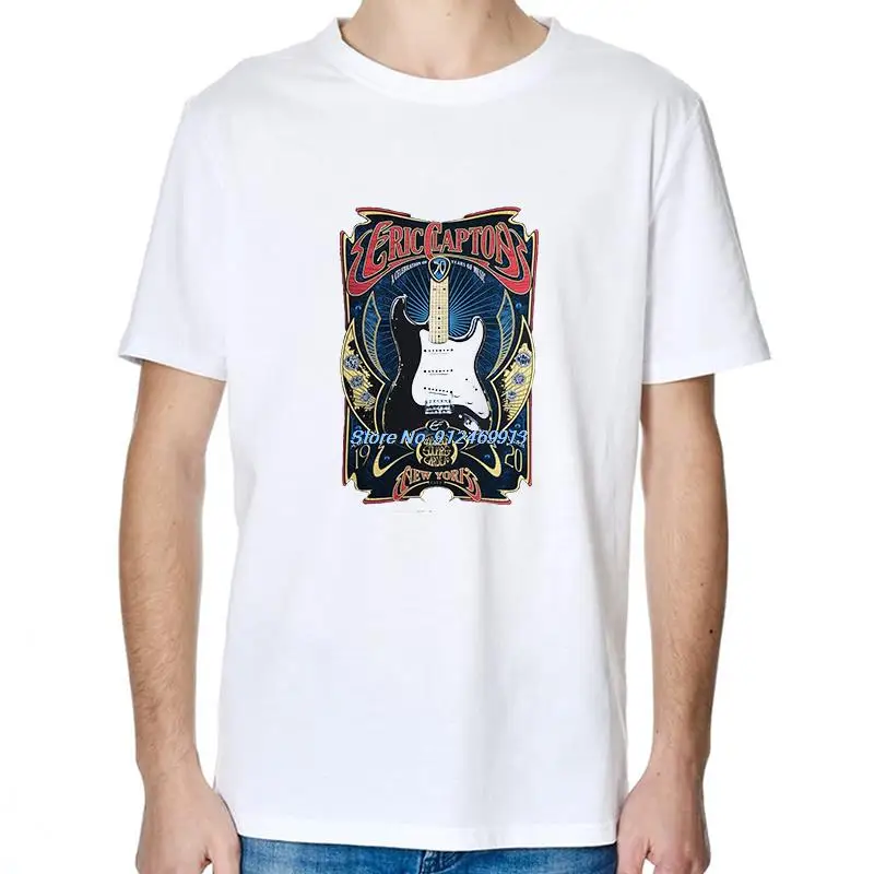 Eric Clapton Poster Graphic T Shirts Summer T Shirt For Man Cotton O-Neck Short Sleeve T-Shirts Tees Tops Mens Print T Shirt
Eric Clapton Poster Graphic T Shirts Summer T Shirt For Man Cotton O-Neck Short Sleeve T-Shirts Tees Tops Mens Print T Shirt
