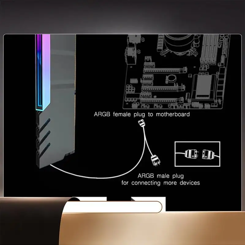 Компьютер DDR4 DDR5 5 В ARGB Модуль синхронизации памяти Радиатор ПК RGB Красочный охладитель Ram Радиатор Охлаждающая прокладка Armor-N35R
Компьютер DDR4 DDR5 5 В ARGB Модуль синхронизации памяти Радиатор ПК RGB Красочный охладитель Ram Радиатор Охлаждающая прокладка Armor-N35R
