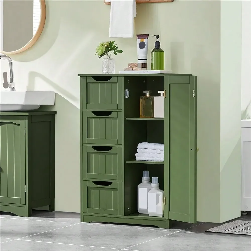 1PC Modern Freestanding Bathroom Cabinet Bathroom Floor Cabinet For Living Room, Bathroom
1PC Modern Freestanding Bathroom Cabinet Bathroom Floor Cabinet For Living Room, Bathroom