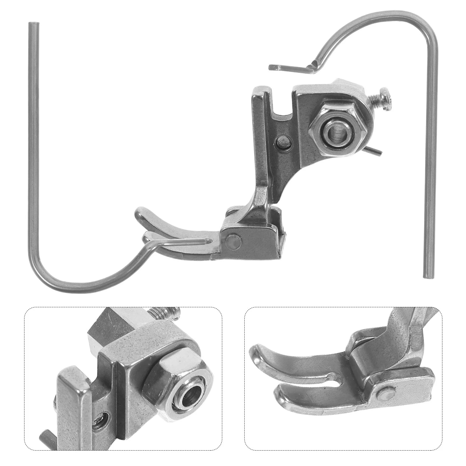 Quilting Presser Foot: Dual Guide Rod Carbon Steel Walking Foot For Sewing Machine Straight Line Stitching Left Right Alignment
Quilting Presser Foot: Dual Guide Rod Carbon Steel Walking Foot For Sewing Machine Straight Line Stitching Left Right Alignment