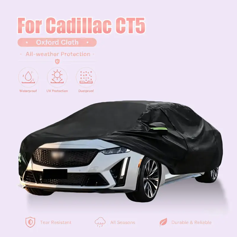 For Cadillac CT5 Full Car Cover Side Zipper Waterproof Dustproof Sun Protection Outdoor Exterior Accessories
For Cadillac CT5 Full Car Cover Side Zipper Waterproof Dustproof Sun Protection Outdoor Exterior Accessories