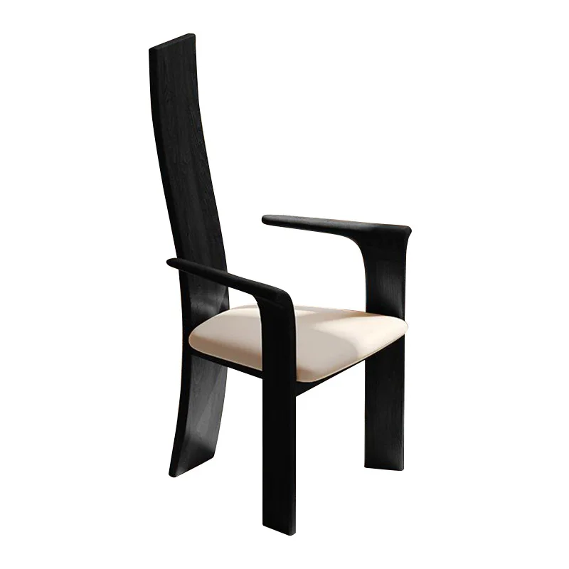 Medieval style solid wood chair French retro dining chair Household wabi style designer high back Leisure master
Medieval style solid wood chair French retro dining chair Household wabi style designer high back Leisure master